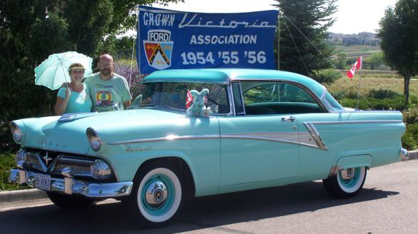 Check out this 1956 Ford Fairlane Crown Victoria 