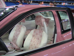Pink Louis Vuitton Honda Civic – a car you can't bag